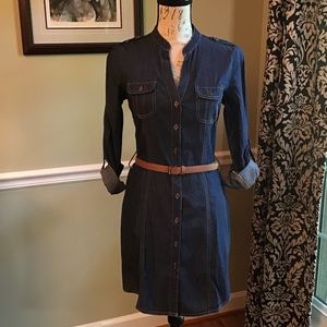 Timing Denim Shirtdress NWT